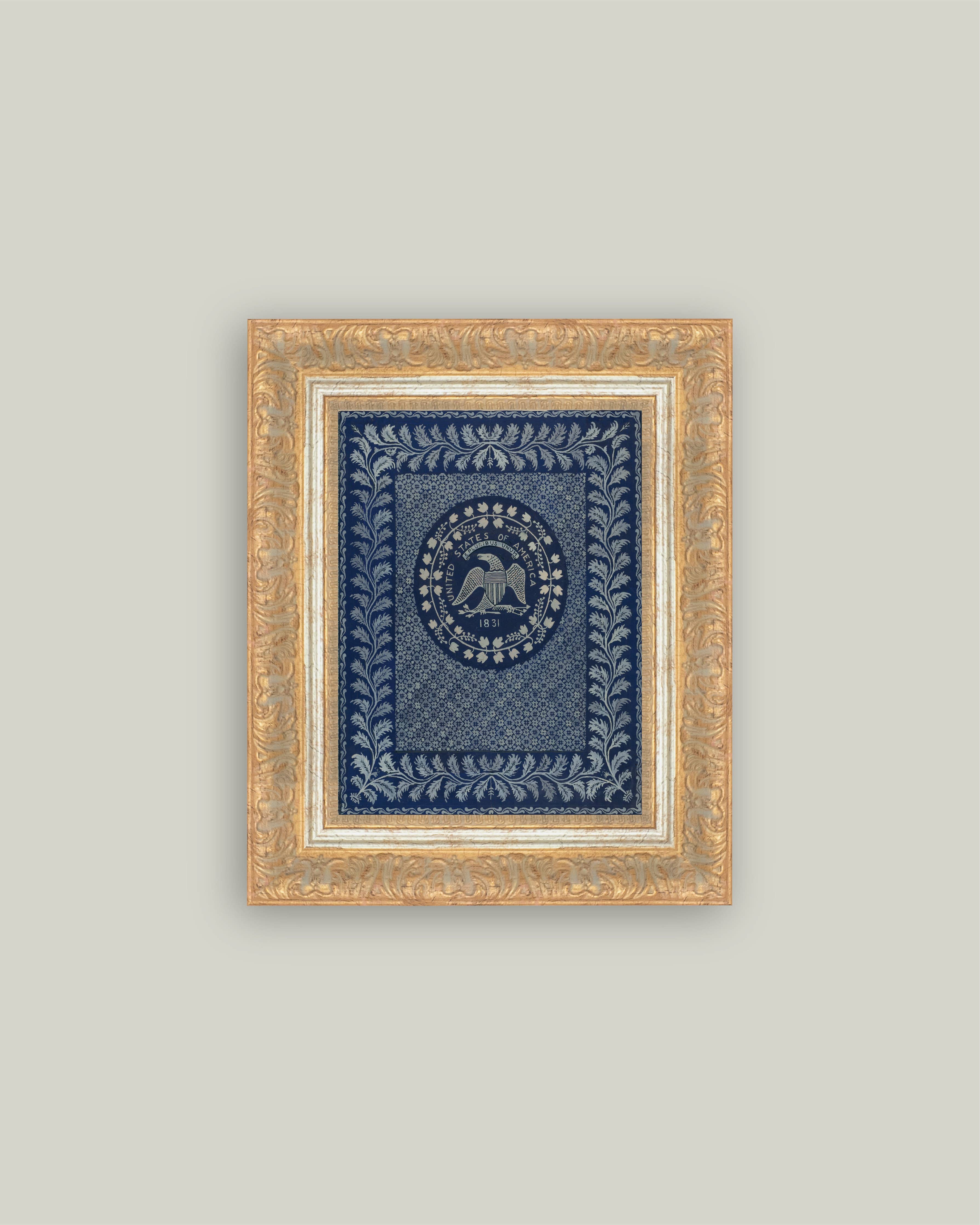 America in Blue: 14x18