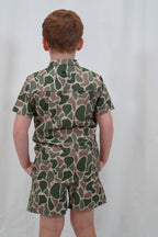 Roost Camo Button Down