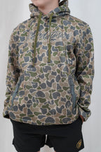 Backwoods Script Camo Hoodie