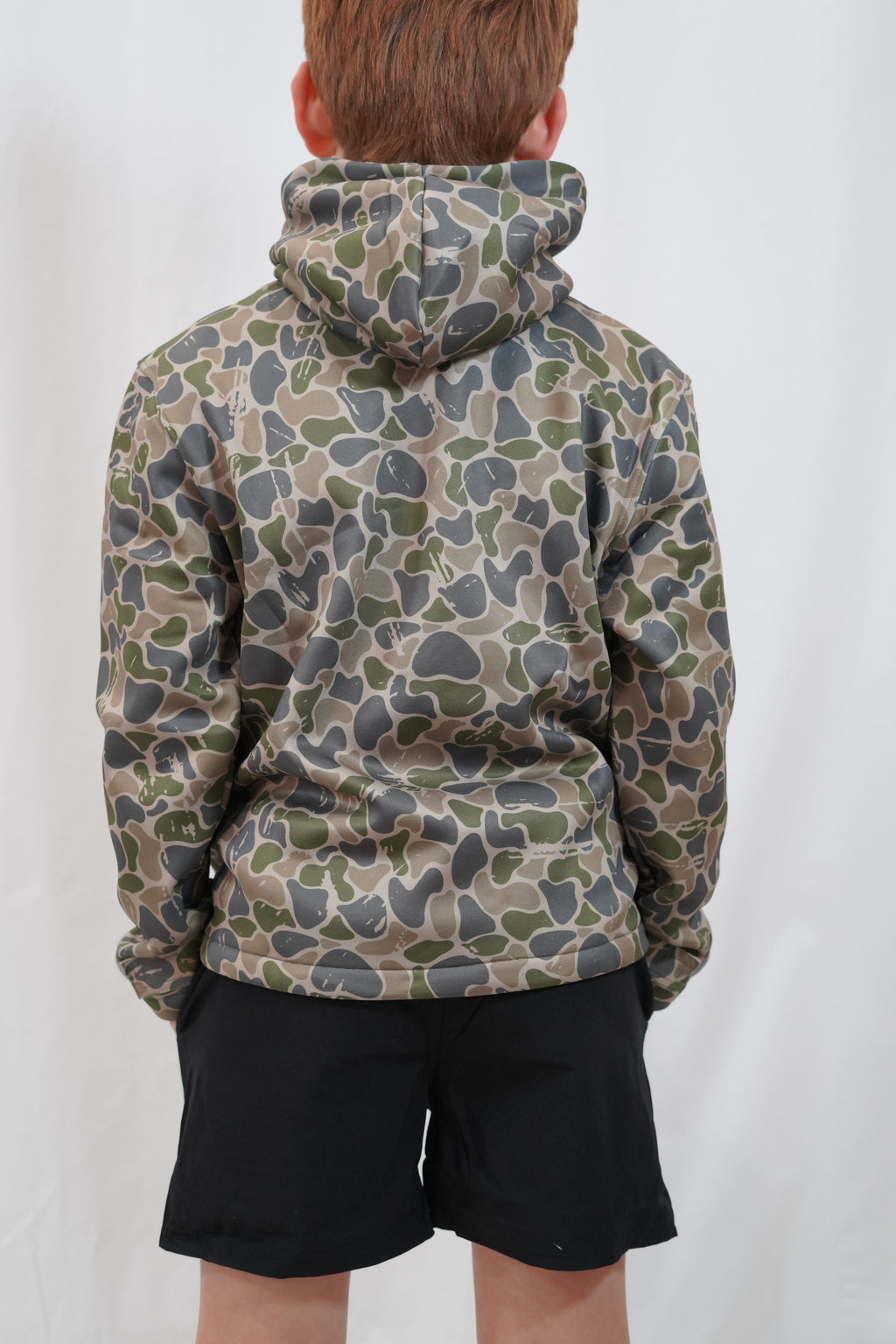 Backwoods Script Camo Hoodie