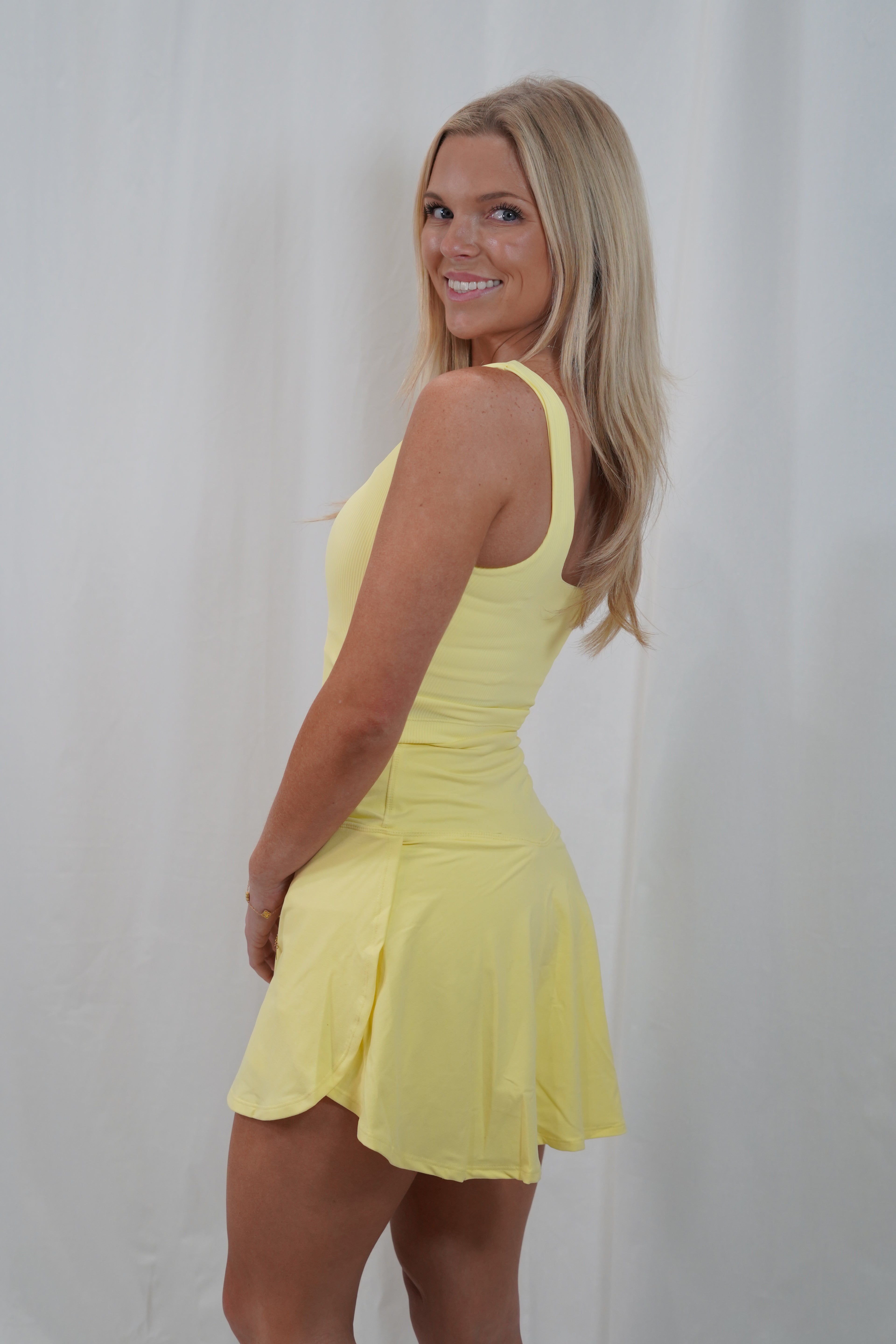 The Snatched Skirt - Lemon Cream