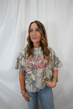 Darlin camo tee