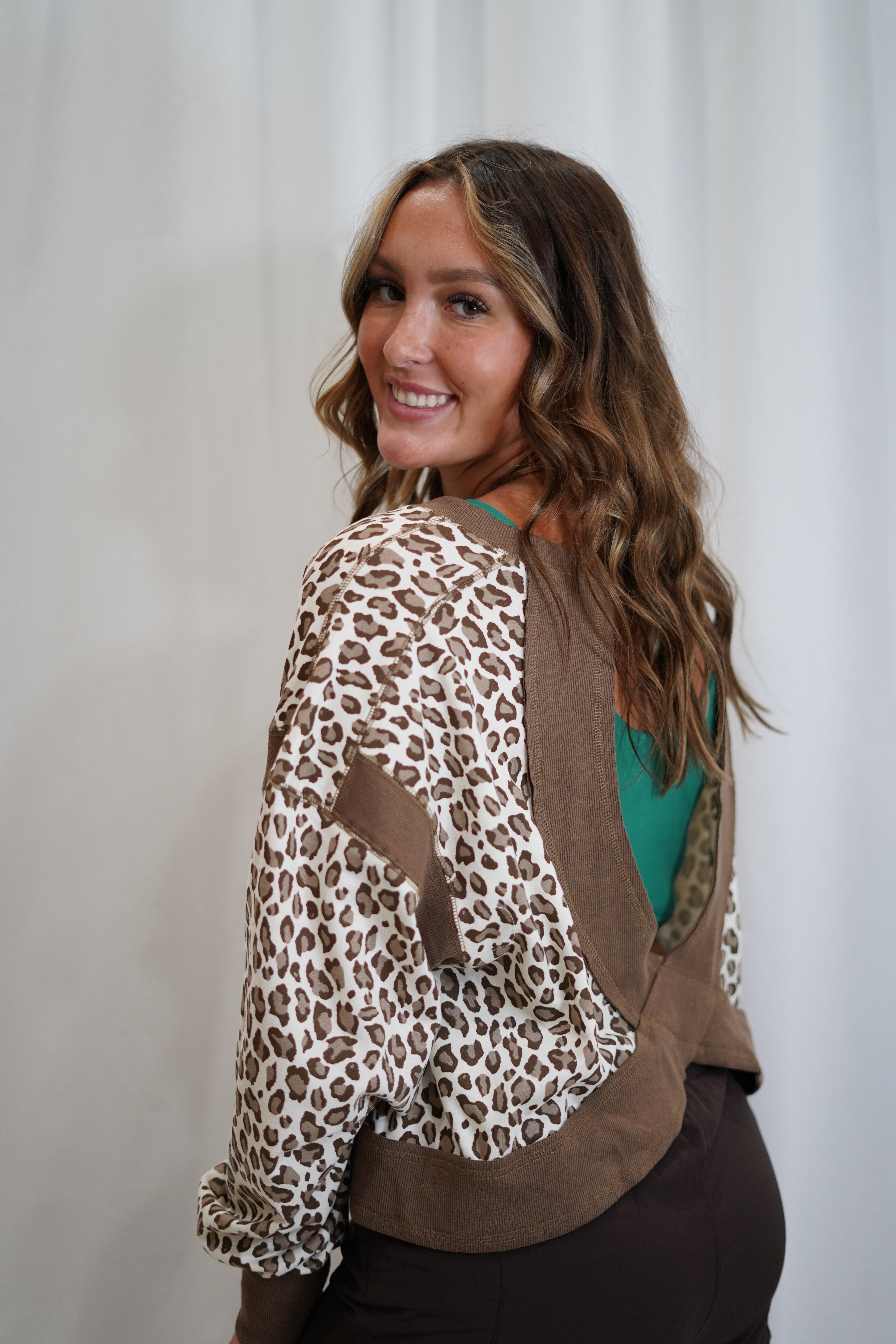 Cheeta Open Back Top