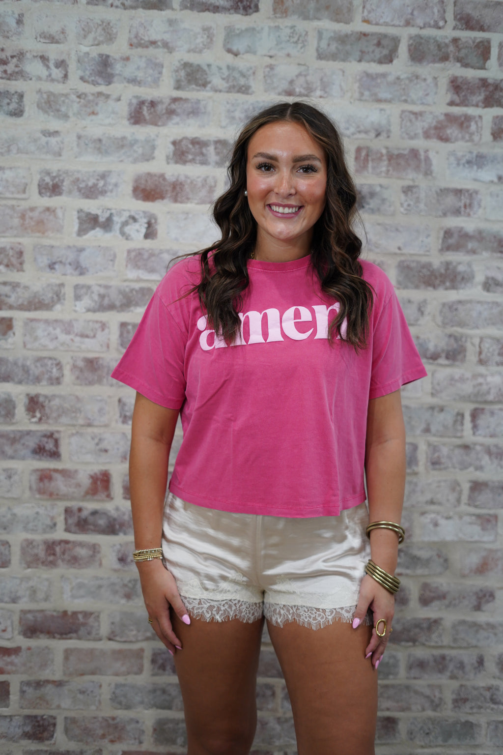 Amen Crop Tee
