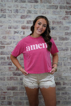 Amen Crop Tee