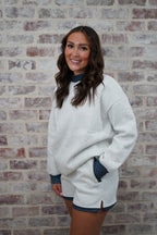 Heather Grey Polka Dot Set