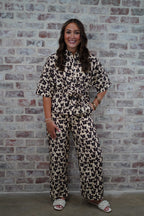 Cheetah Dress Set