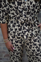 Cheetah Dress Set