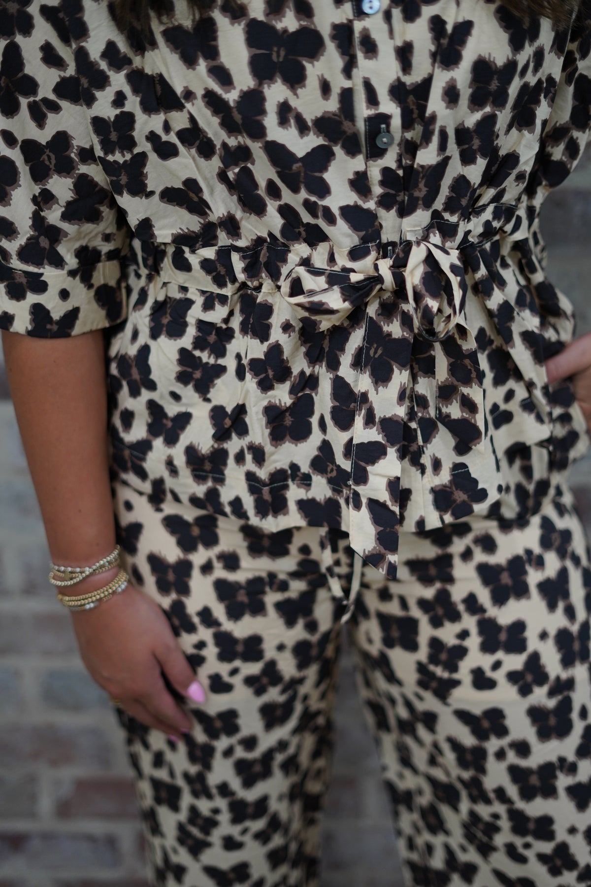 Cheetah Dress Set