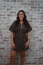 Cheetah Brown Dress
