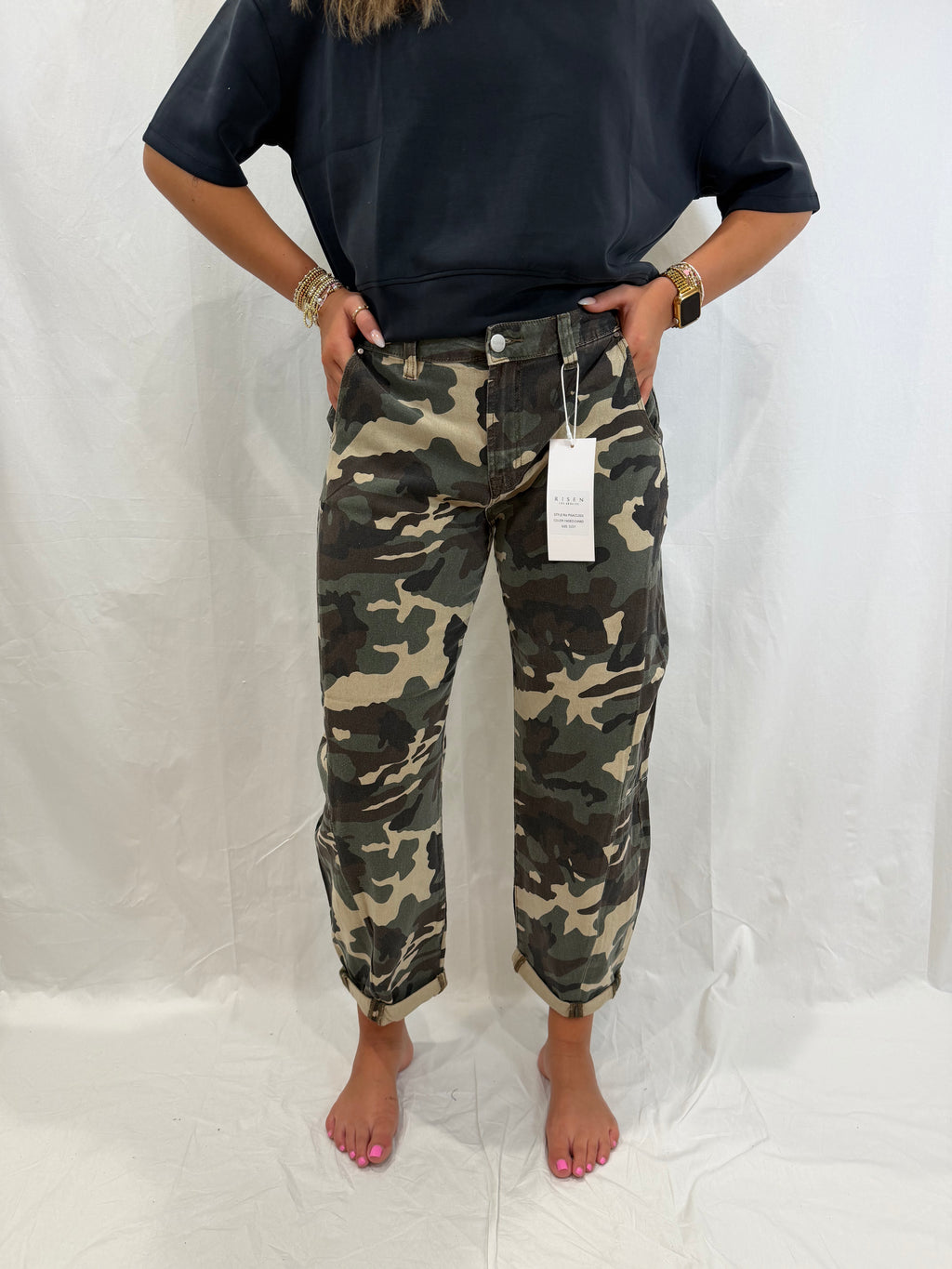 Risen Camo Jeans