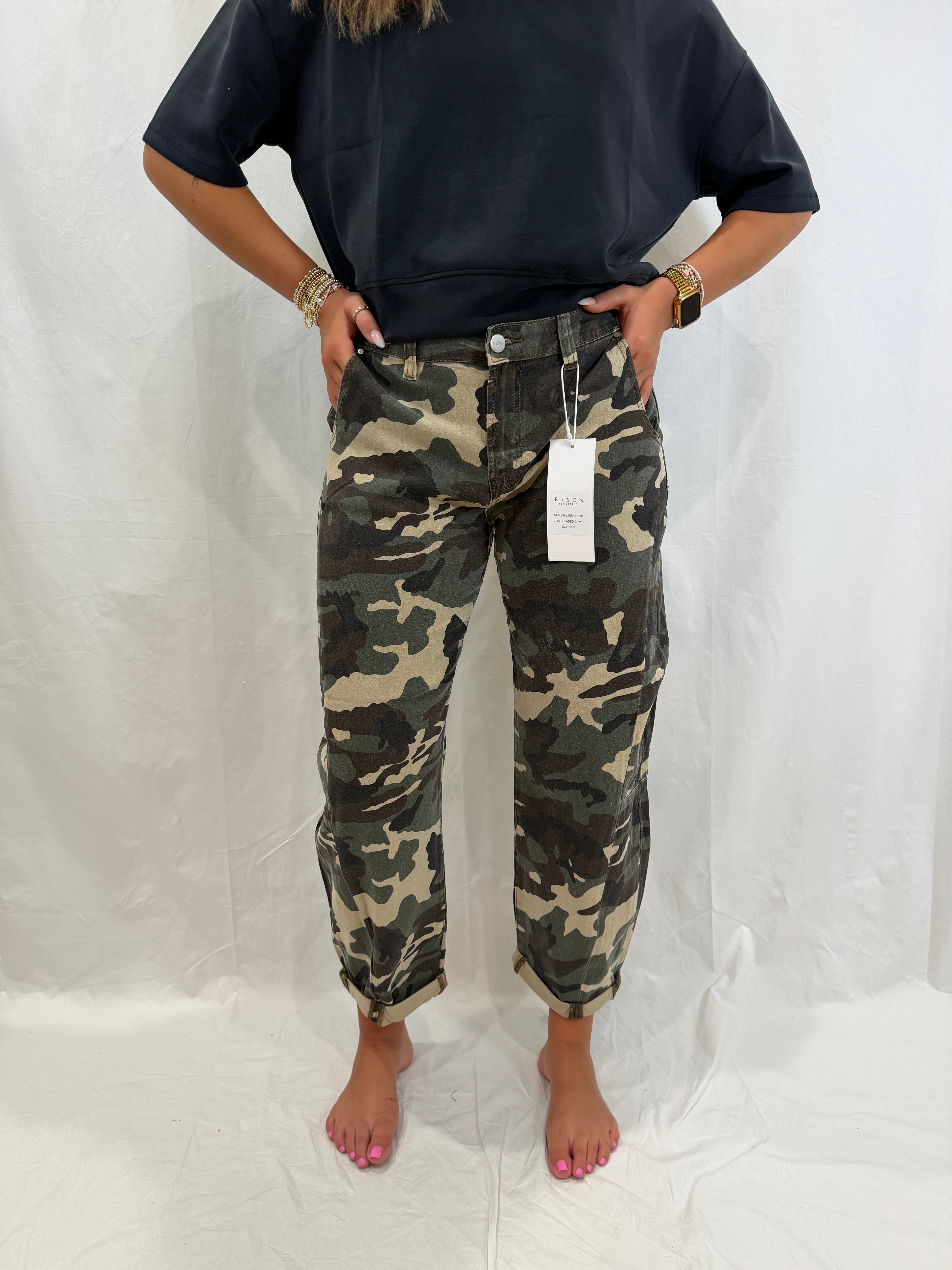 Risen Camo Jeans