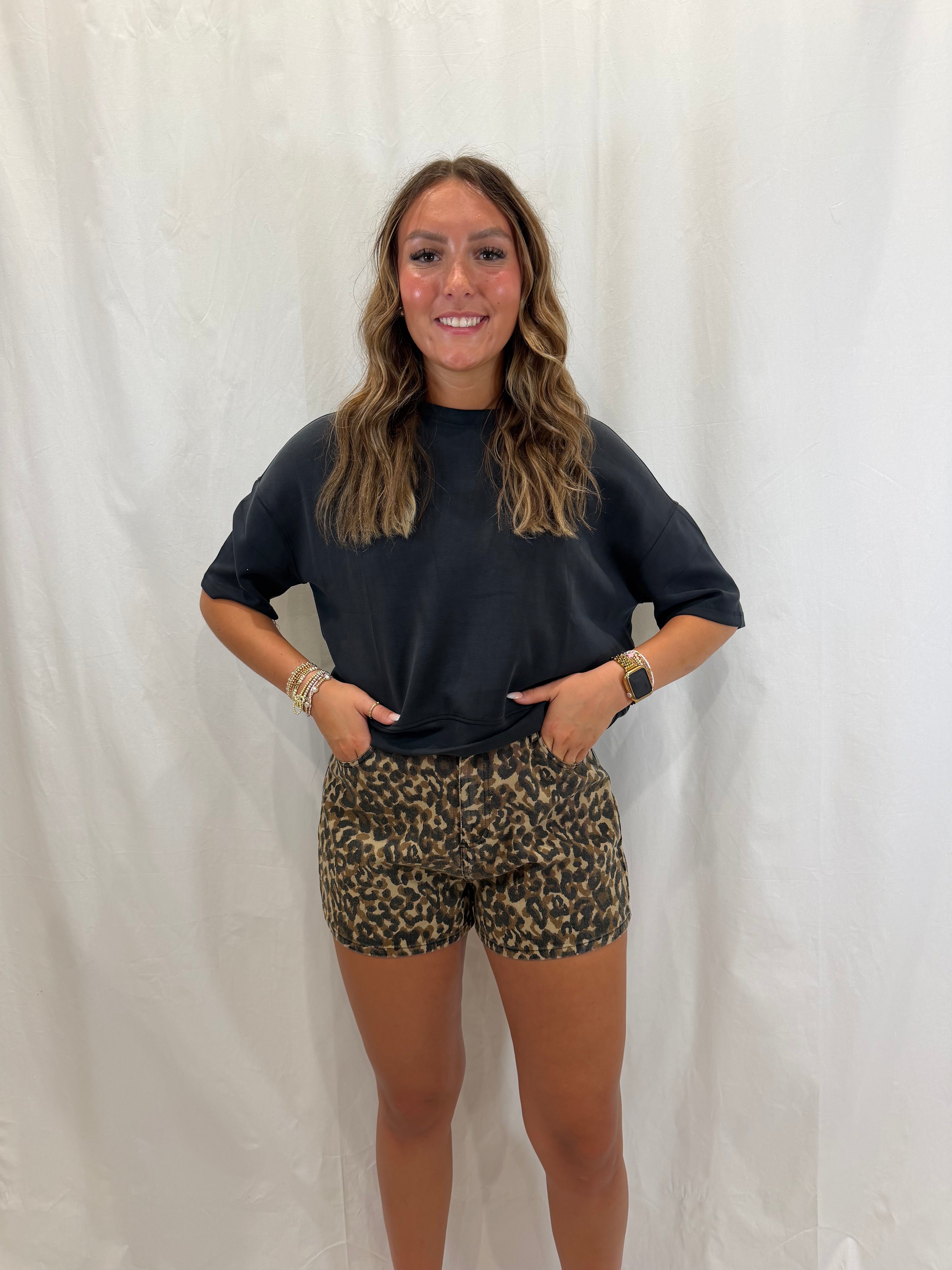 Leopard Shorts
