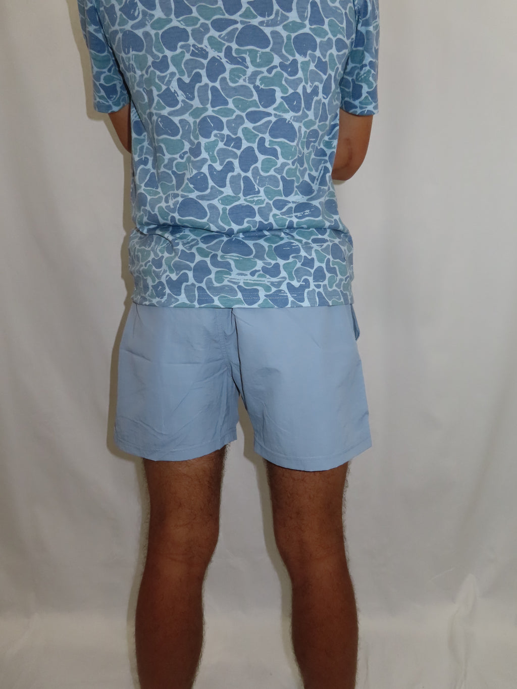 Angler shorts - washed denim