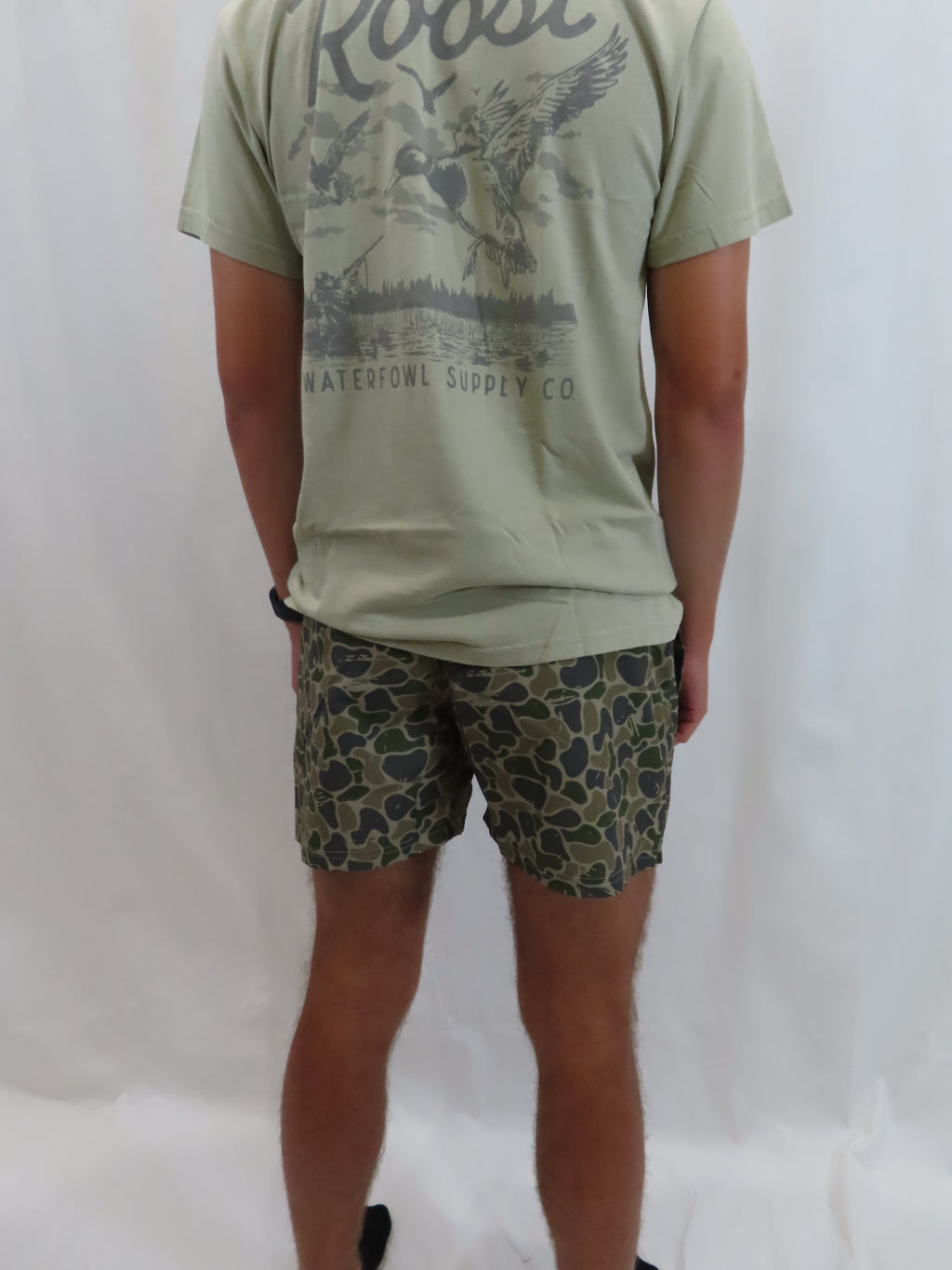Backwoods camo shorts