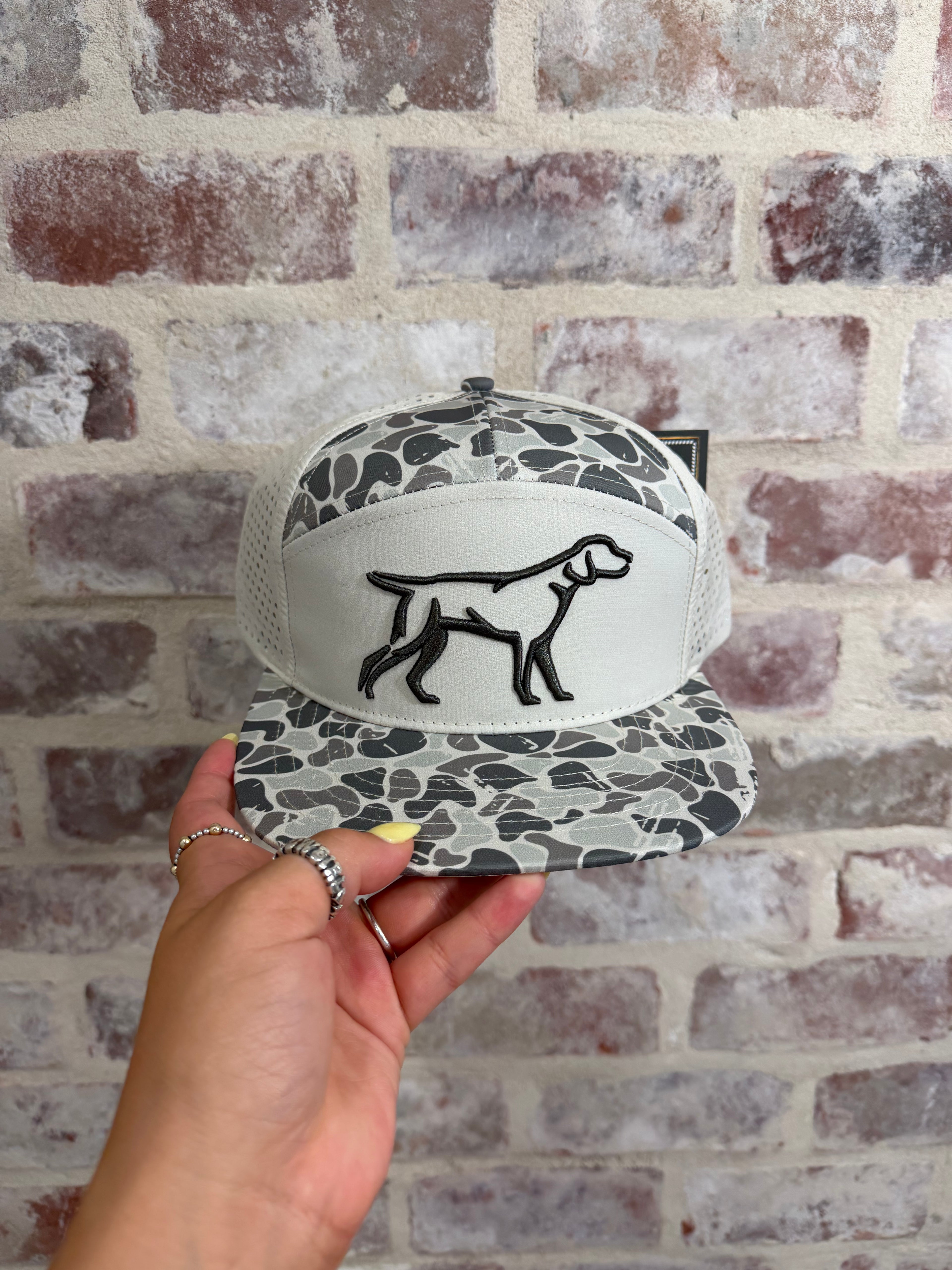 Gray Pointer Hat