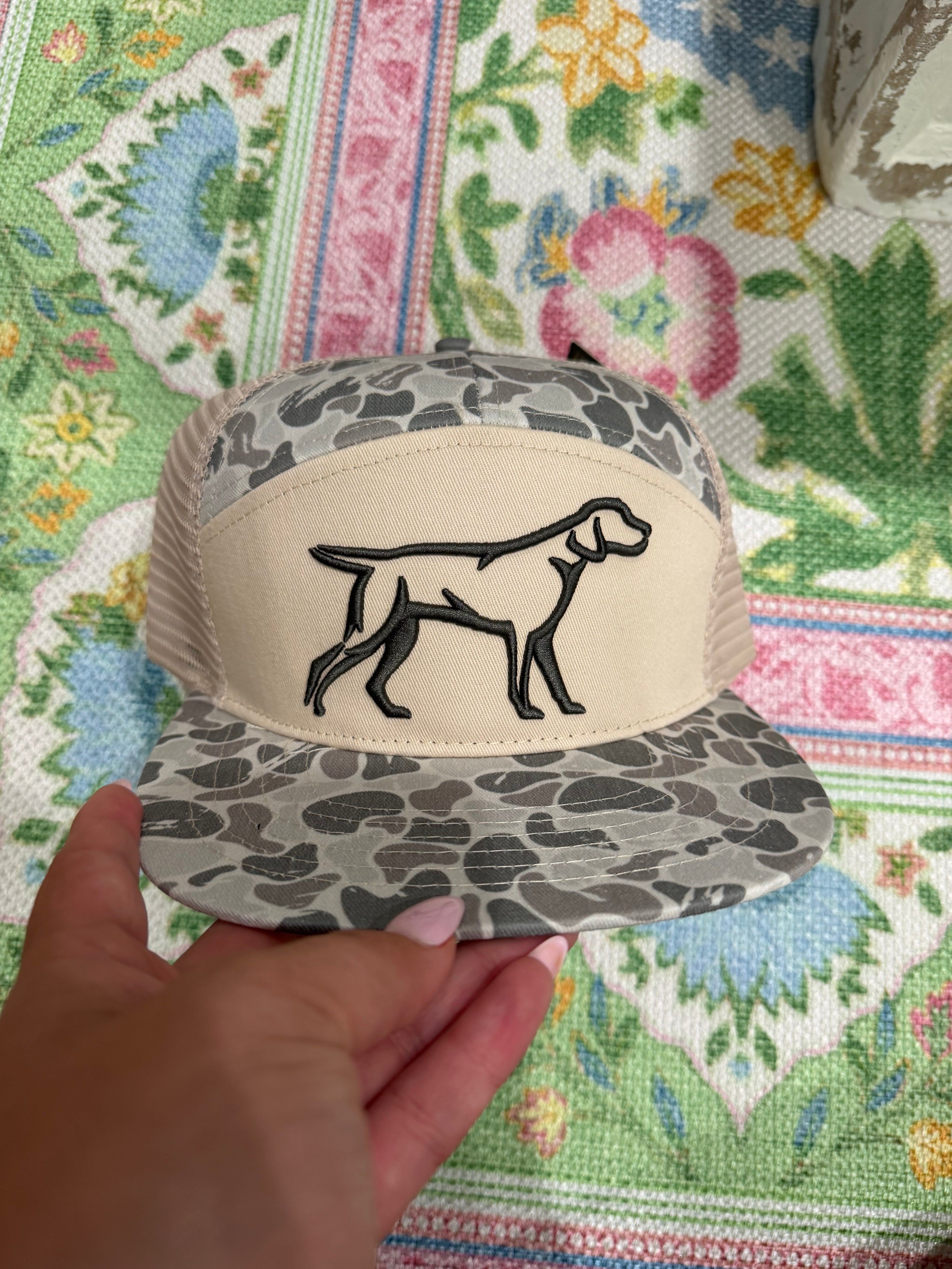 Green Backwoods Crème Hat