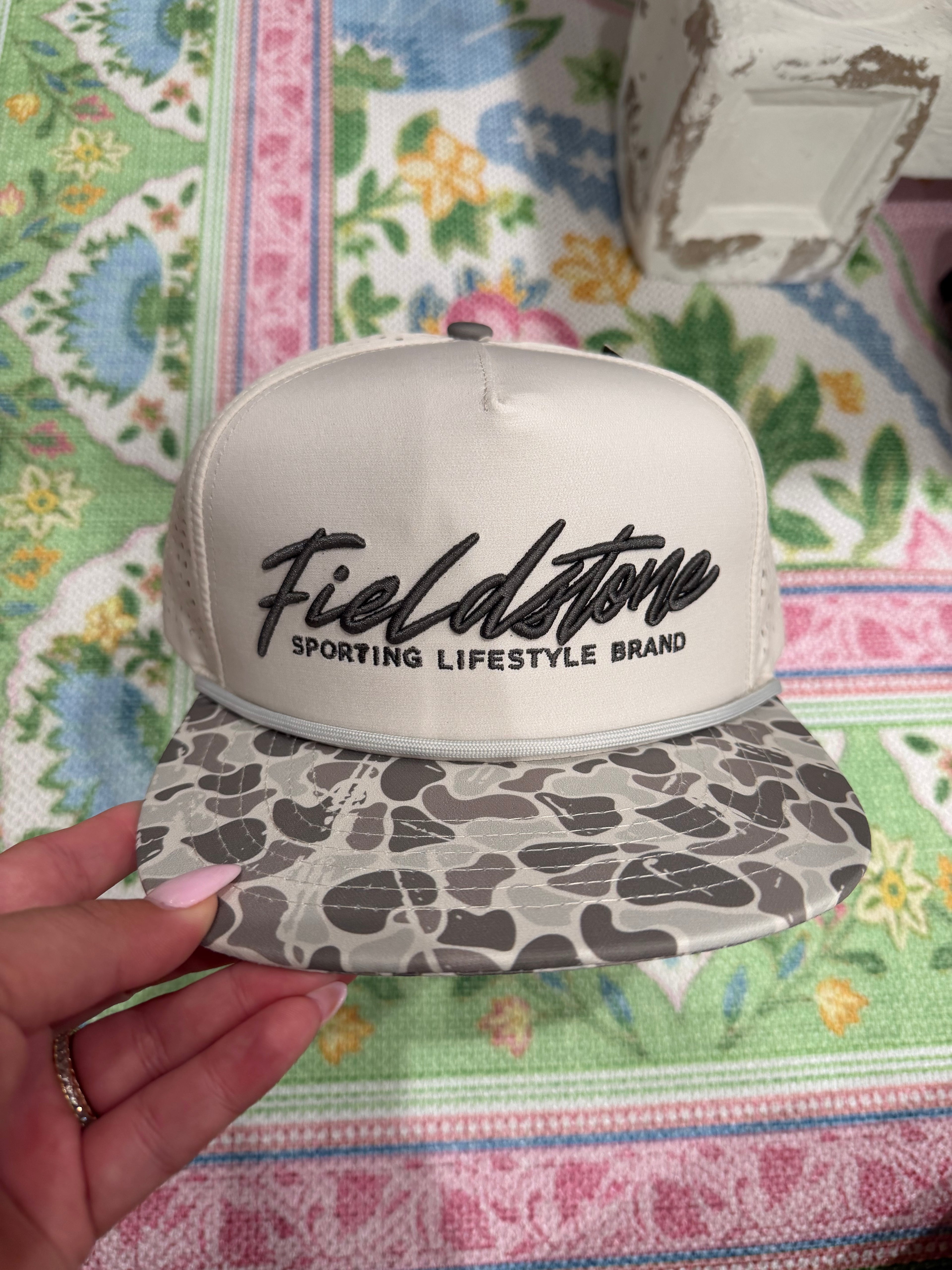 Marsh Camo Bill Hat