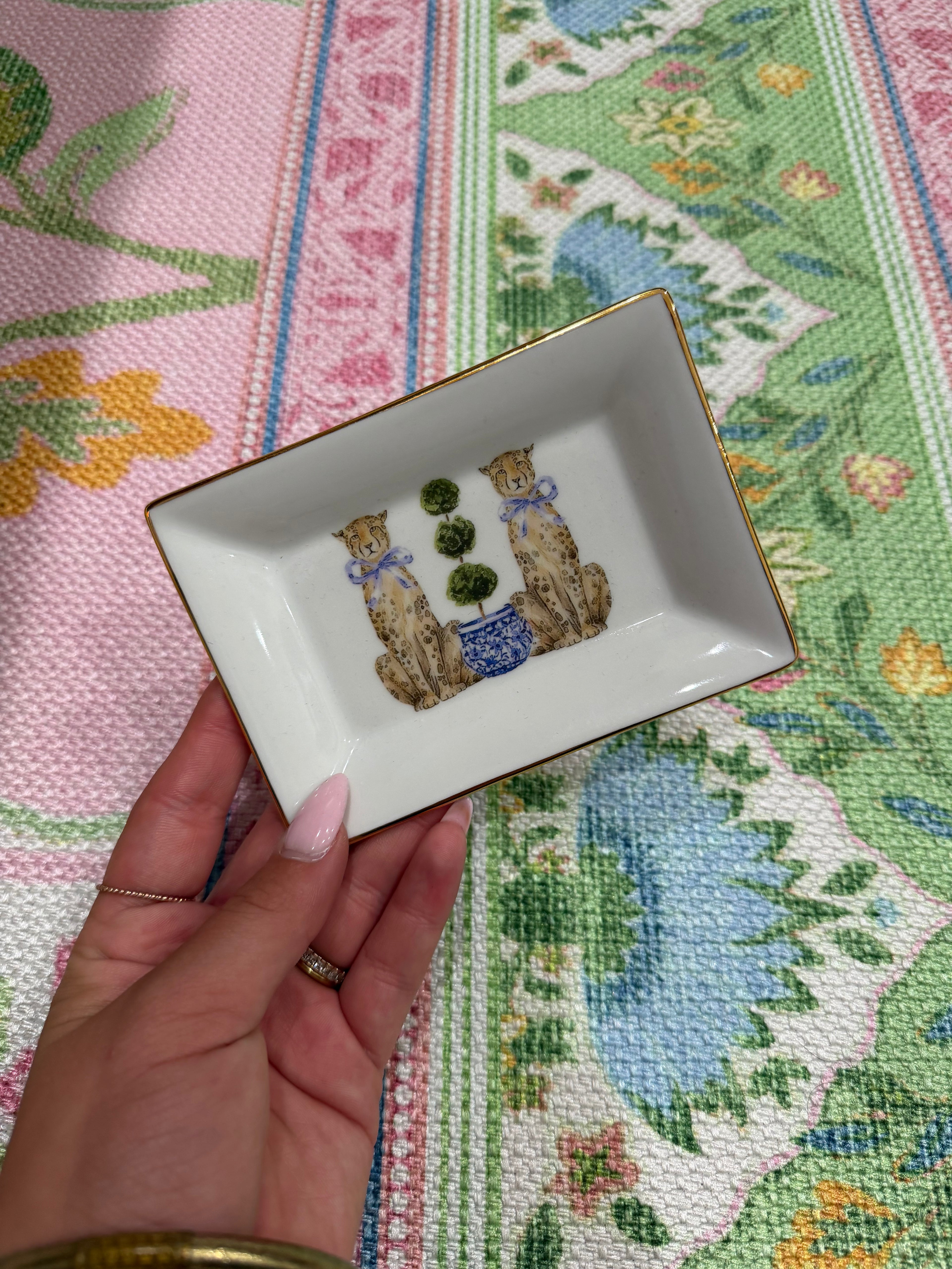 Tiger Trinket Tray