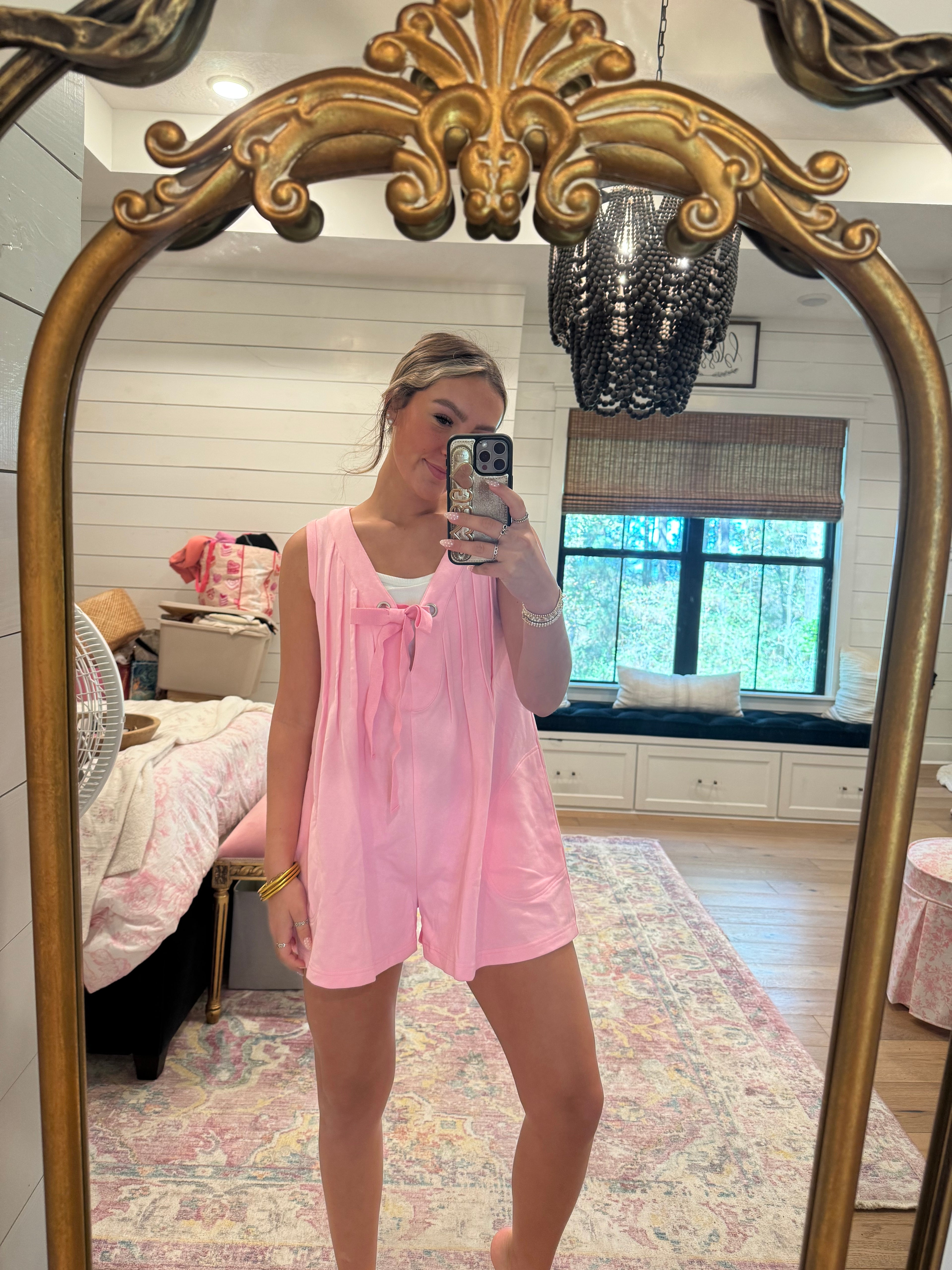 Pink romper
